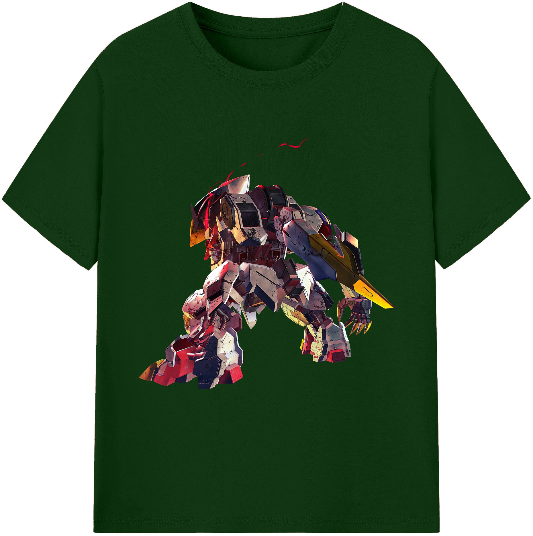 （画像用） 機動戦士ガンダム Mobile Suit Gundam 綿100％半袖Tシャツ（フロントプリント）